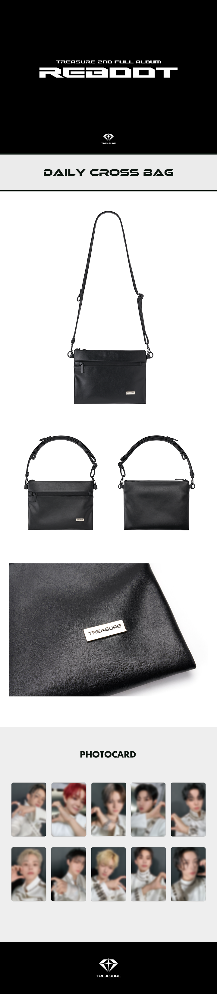[REBOOT] TREASURE DAILY CROSS BAG 0 detail