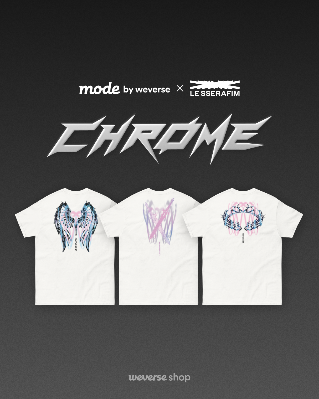 Weverse US] LE SSERAFIM x Weverse mode: U.S. Exclusive Collection