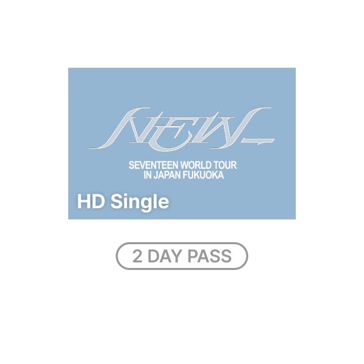SEVENTEEN | (Fukuoka 2 DAY PASS) HD Single-view