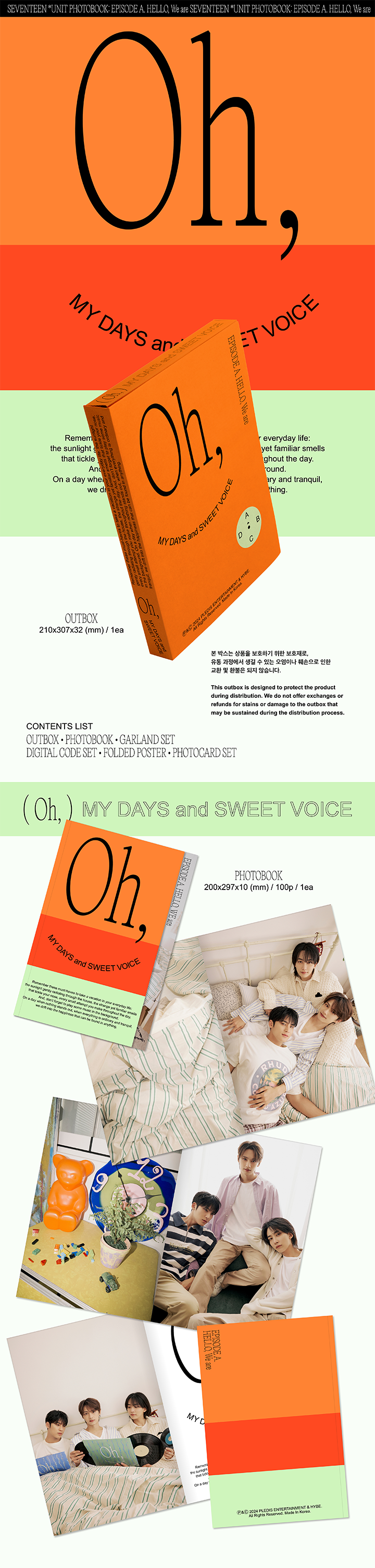 SEVENTEEN UNIT PHOTOBOOK ‘EPISODE A,B' SET 0 detail