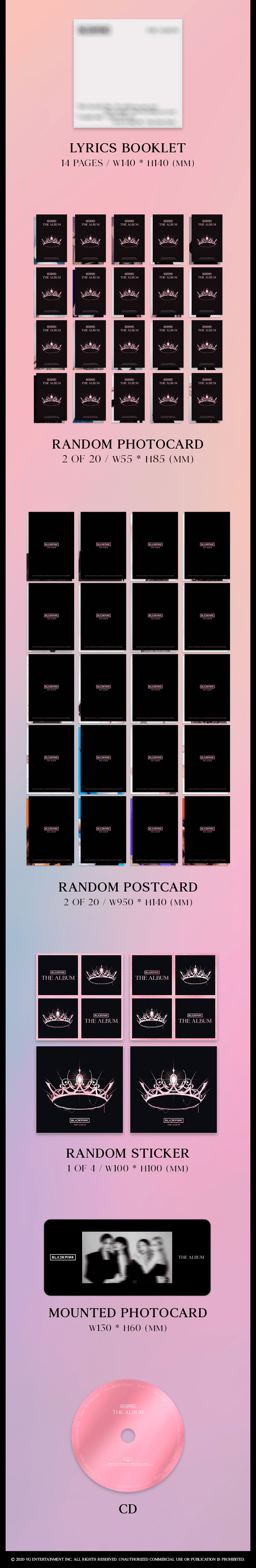 1st FULL ALBUM [THE ALBUM] 7 detail