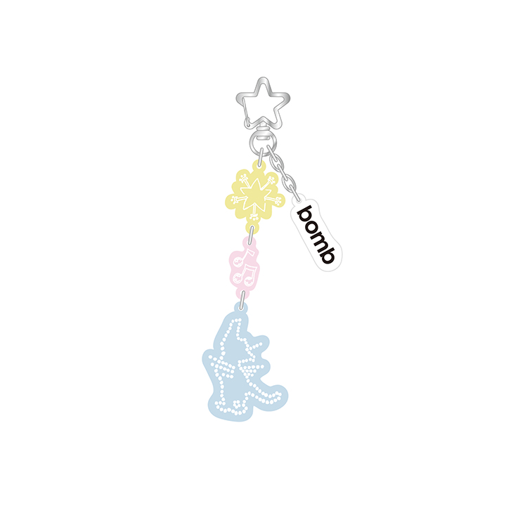 [bomb] ACRYLIC KEYRING