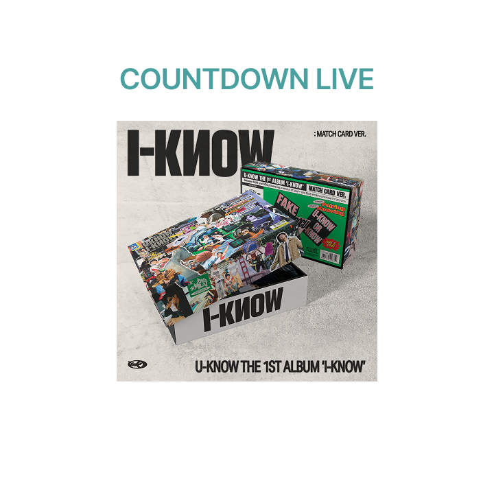 TVXQ! | [Countdown Live] The 1st Full Album [I-KNOW] (Match Card Ver ...