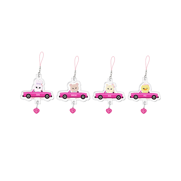 [BPPOPUP] BLACKPINK CHARACTER AIRTUBE KEYRING