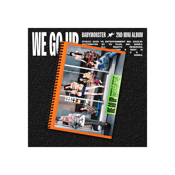 BABYMONSTER 2nd MINI ALBUM [WE GO UP] GO Ver.