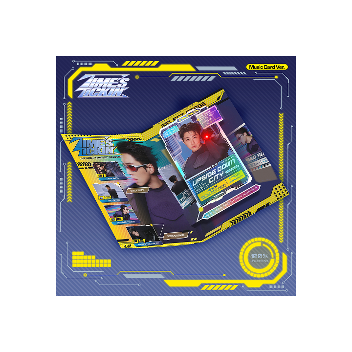 TVXQ! | The 1st Single Album [Time's Tickin'] (Music Card Ver