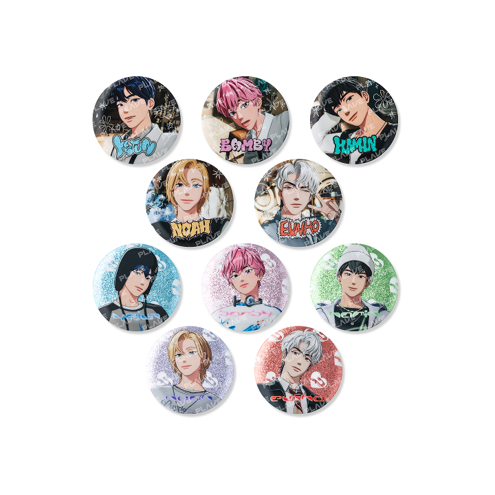 [かくれんぼ] TRADING CAN BADGE