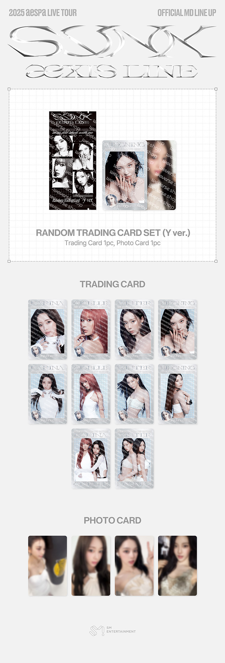 タレントカード &TEAM weverse &TEAM - 3rd Single 'GO IN BLIND' - WEVERSE Photocard