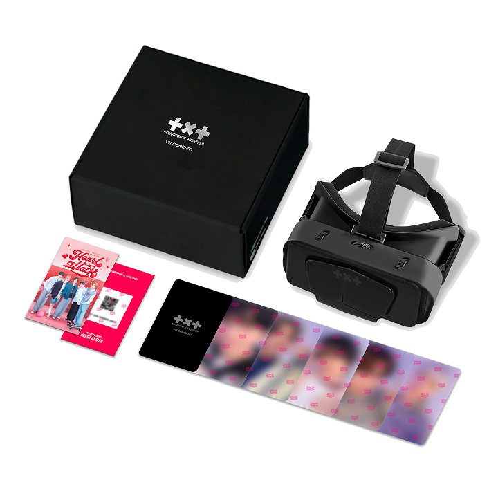 TOMORROW X TOGETHER VR CONCERT BOX - HEART ATTACK Package