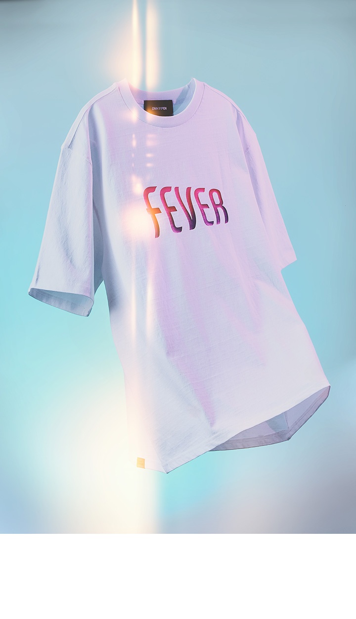 [BORDER : CARNIVAL] T-SHIRT FEVER (white) 2 detail
