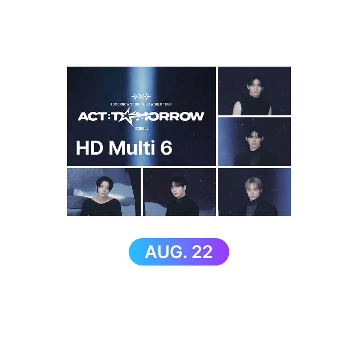 TXT <ACT : TOMORROW> IN SEOUL HD Multi-view (8/22)