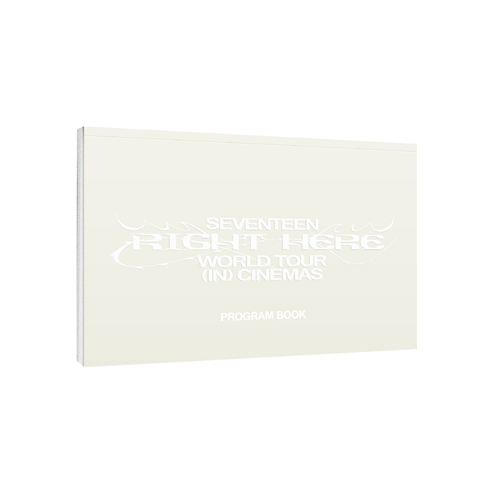 ‘SEVENTEEN [RIGHT HERE] WORLD TOUR IN CINEMAS' PROGRAM BOOK
