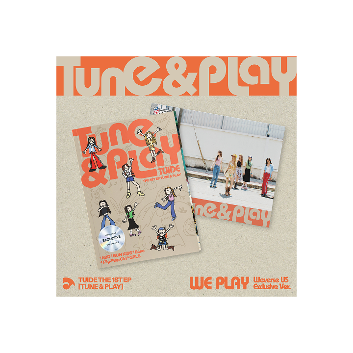 TUIDE | The 1st EP [TUNE & PLAY] [WE PLAY ver.] (Weverse Exclusive)