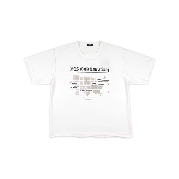 BTS | [NA Exclusive] S/S Routing T-shirt (White)