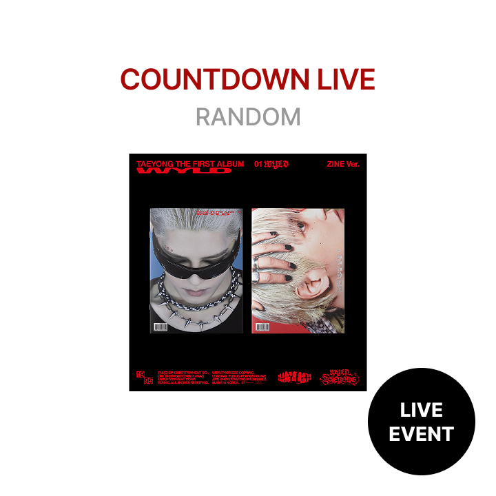 NCT 127 | [COUNTDOWN LIVE] The 1st Album [WYLD] (Zine Ver.) (Random)