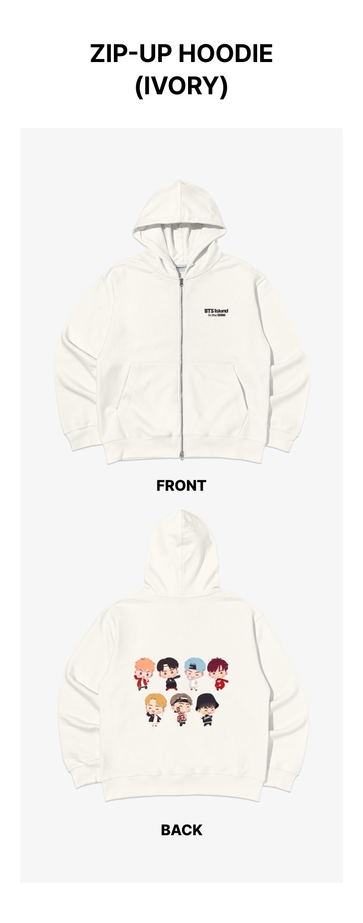 BTS In The SEOM ZIP UP HOODIE IVORY bts-in-the-seom-zip-up-hoodie-ivory