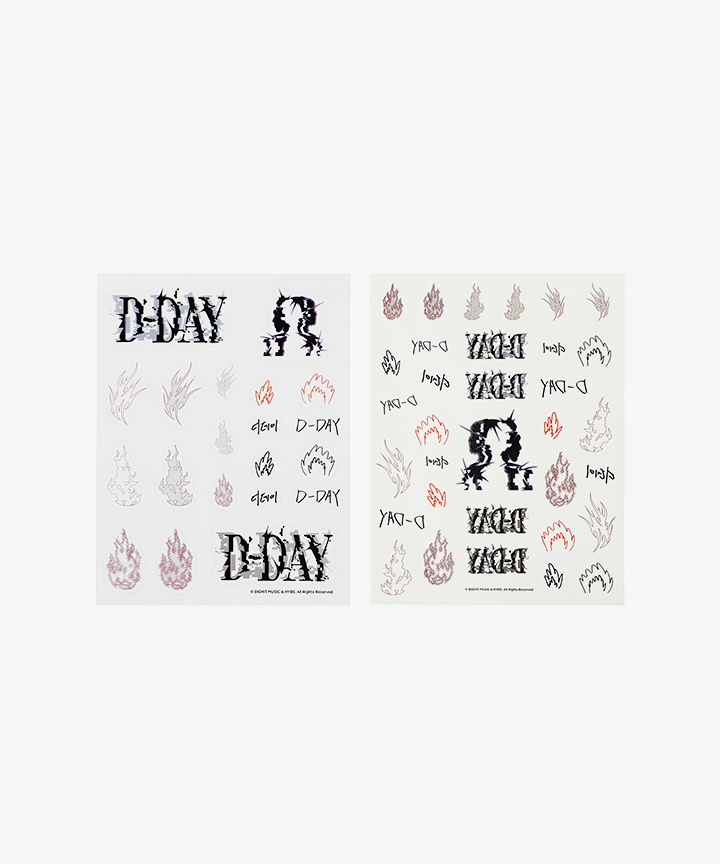 BTS | STICKER & TATTOO STICKER SET