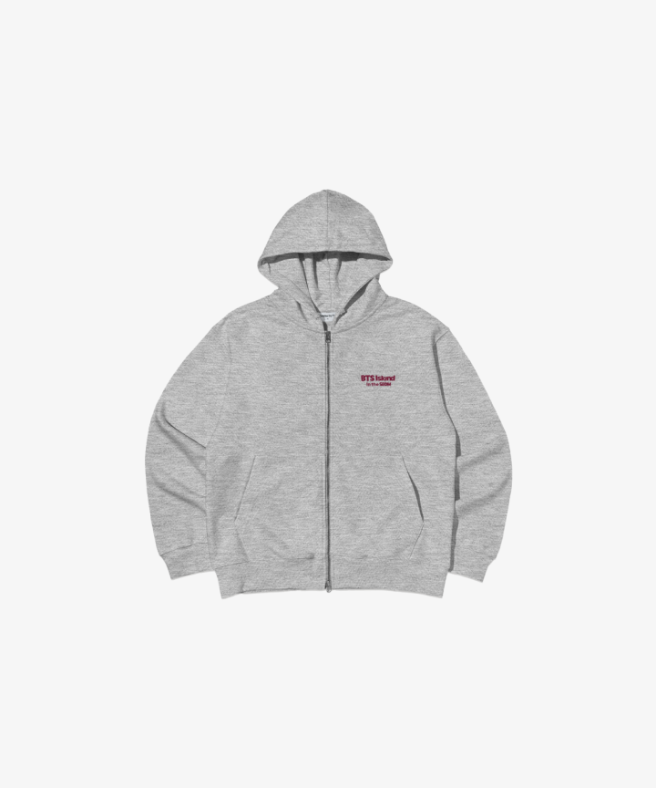 BTS | [In the SEOM] ZIP-UP HOODIE (GREY)