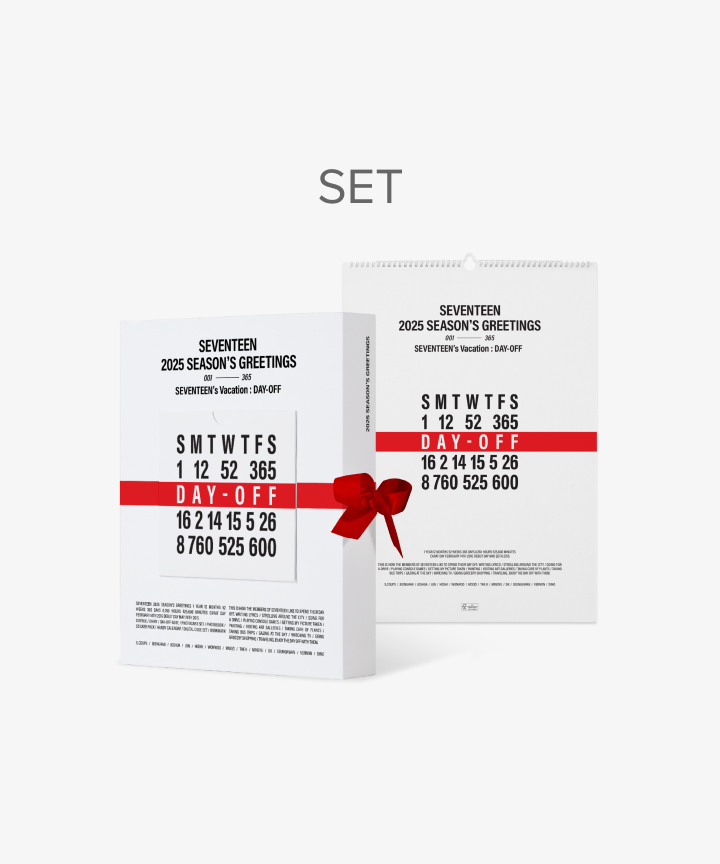 SEVENTEEN 2025 SG + WALL CALENDARセット