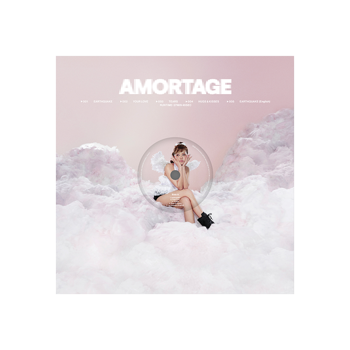 JISOO | JISOO Mini Album [AMORTAGE] Vinyl (Pink ver.)