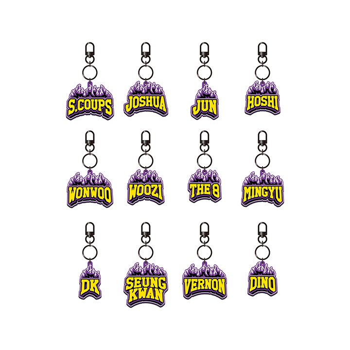 [25 SEVENTEEN's HOME]RUBBER KEYRING