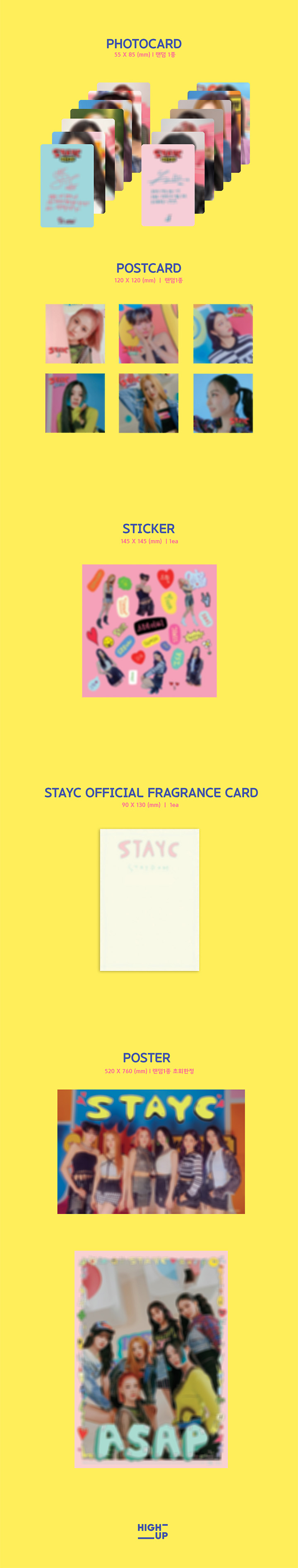 2nd Single Album STAYDOM 1 detail
