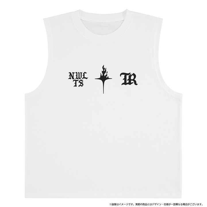 [THE STAGE]ノースリーブTシャツ（WHITE）