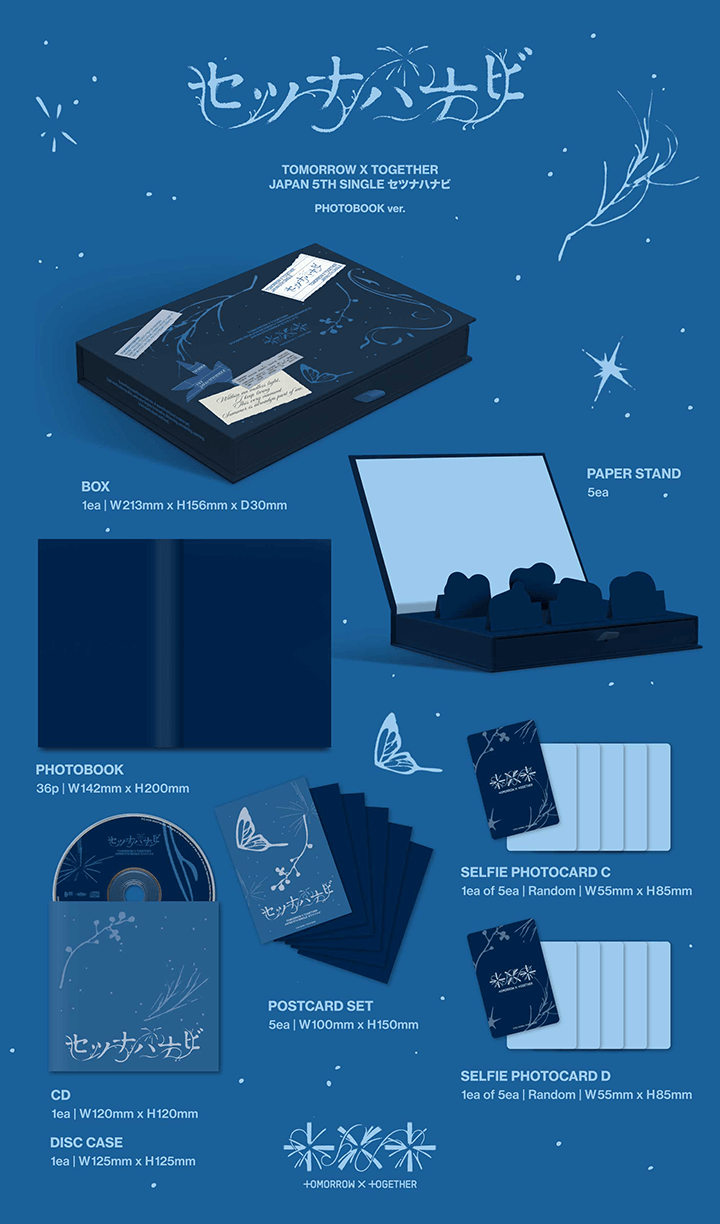 JP 5th SINGLE 'Setsuna Hanabi' 3 SET 1 detail