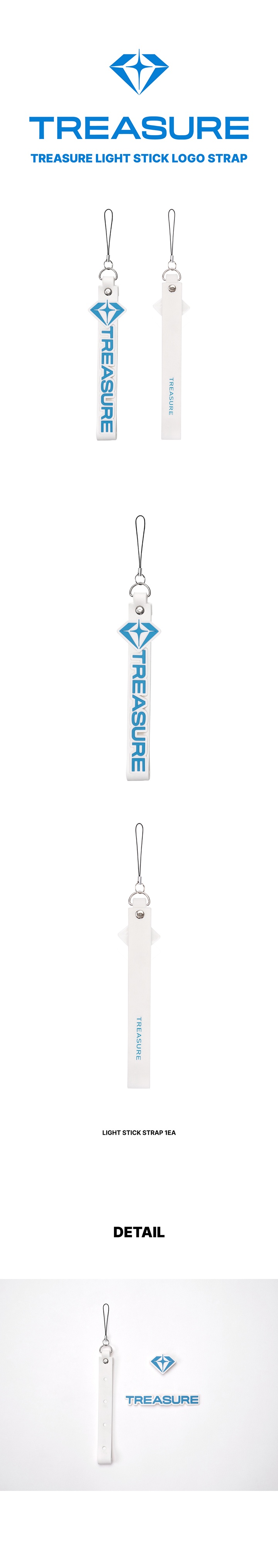 TREASURE LIGHT STICK LOGO STRAP 0 detail