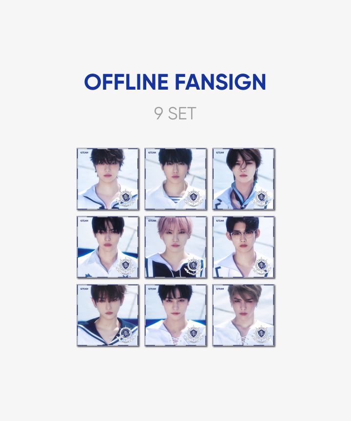 &TEAM | [OFFLINE FANSIGN] 2nd SINGLE 'Aoarashi' SOLO EDITION 9 SET