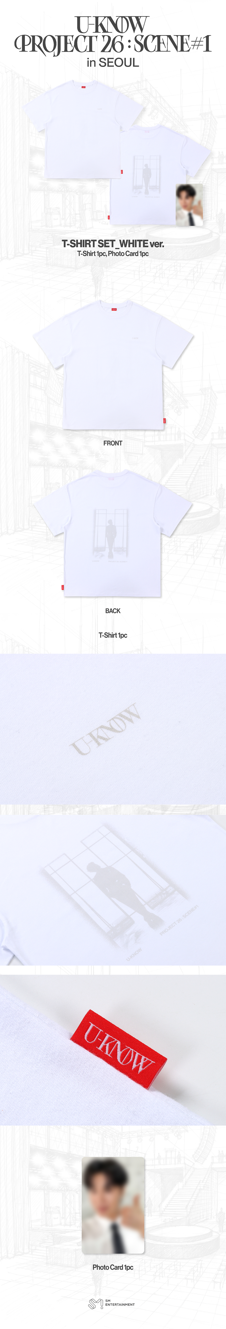 T-SHIRT SET_WHITE ver. 0 detail