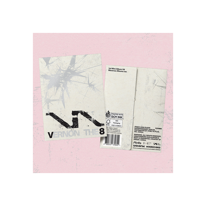 V8 1st Mini Album 'V8' Weverse Albums ver.