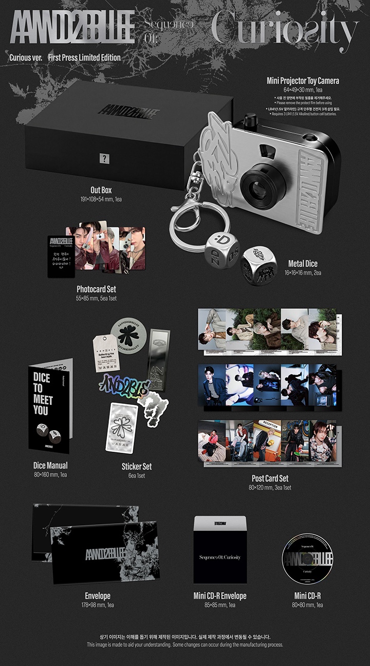 THE 1st MINI ALBUM [Sequence 01: Curiosity] (Curious ver.) 0 detail