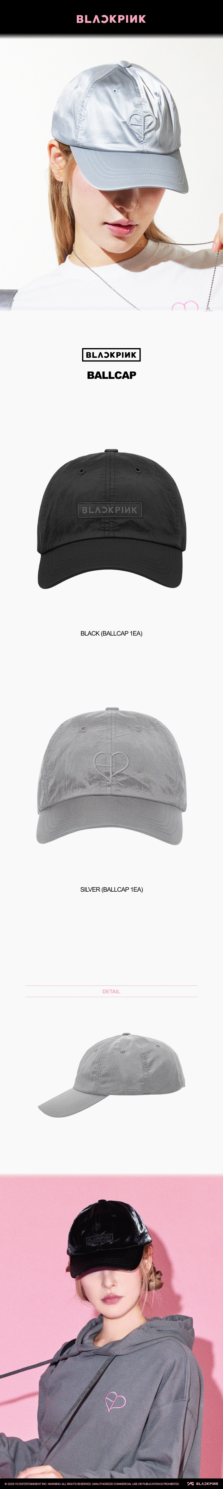 [BPPOPUP] BLACKPINK BALLCAP 0 detail