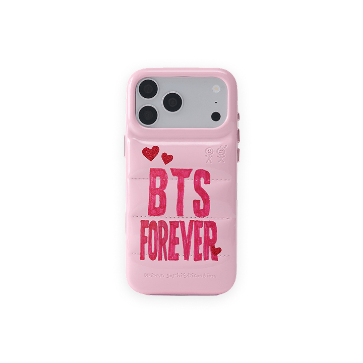 BTS – The Puffer Case® – BTS Poster in Baby Pink