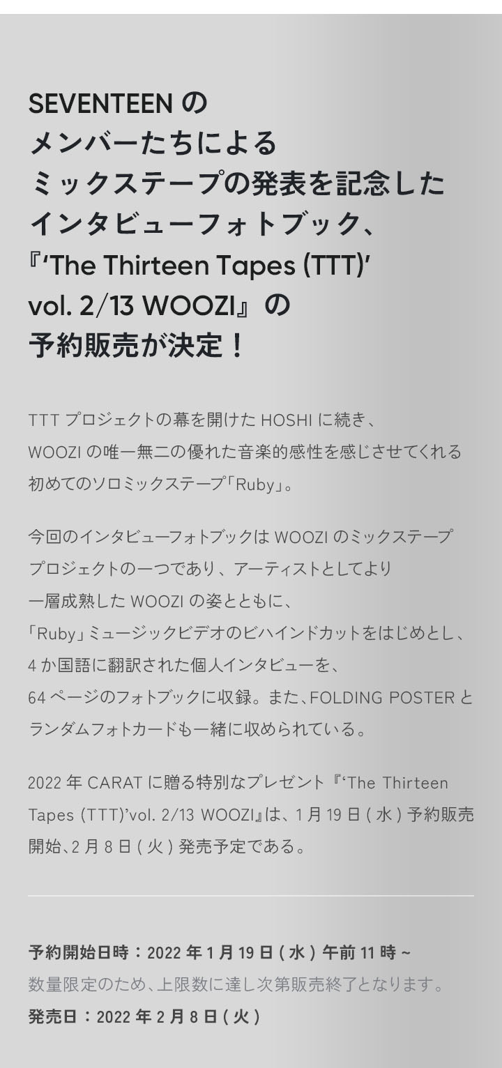 The Thirteen Tapes (TTT) vol.2/13 WOOZI 3 detail