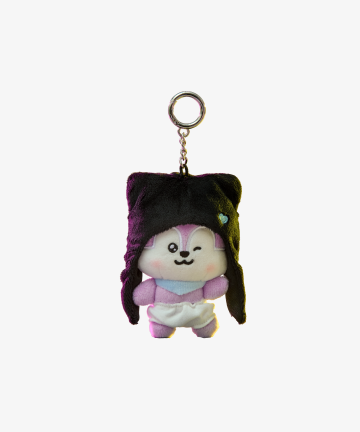 BTS | MANG Baby Born to Dance Small Doll Keychain (Long Black)