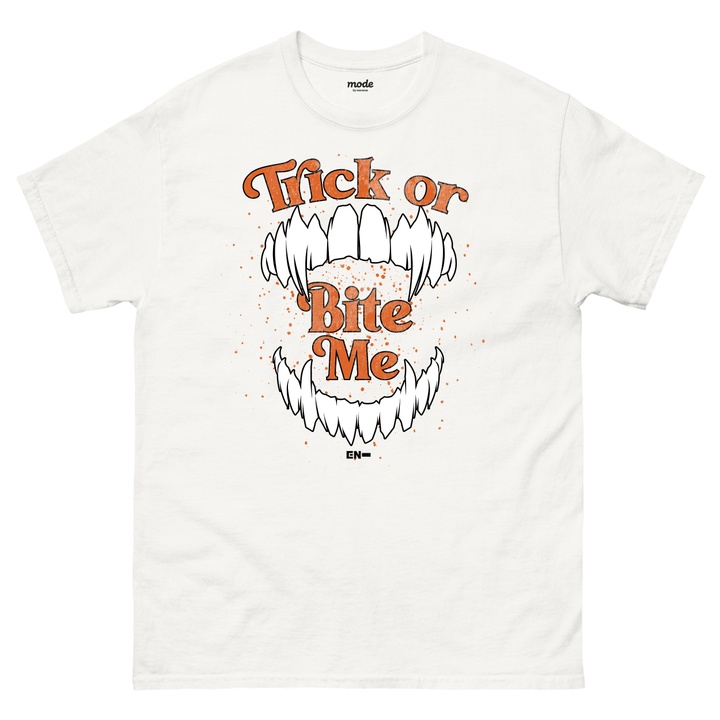 Trick or Bite Me S/S Tee (White)