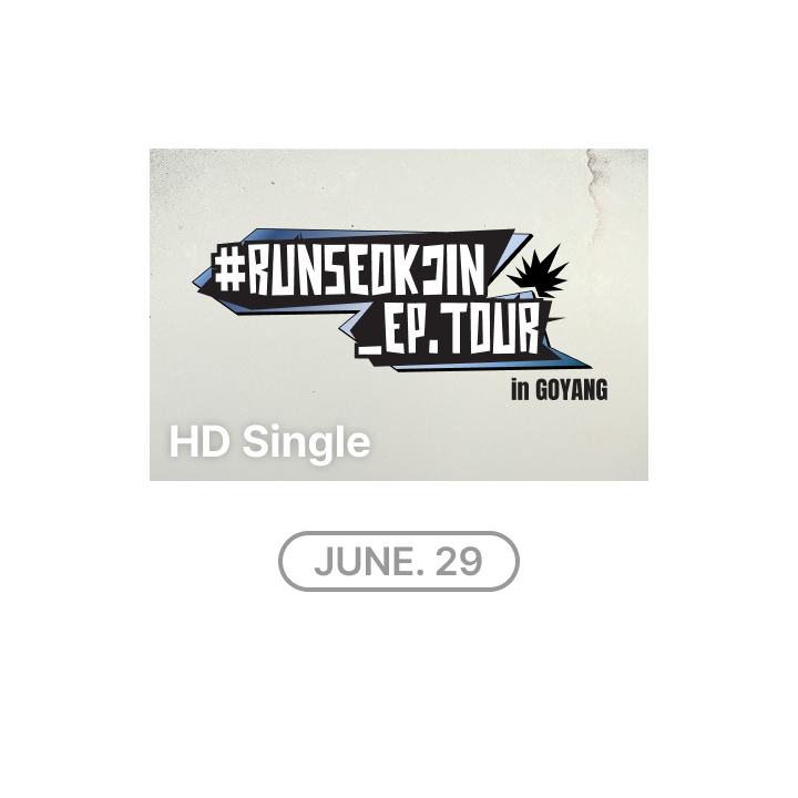 BTS | #RUNSEOKJIN_EP.TOUR HD Single-view (6/29)