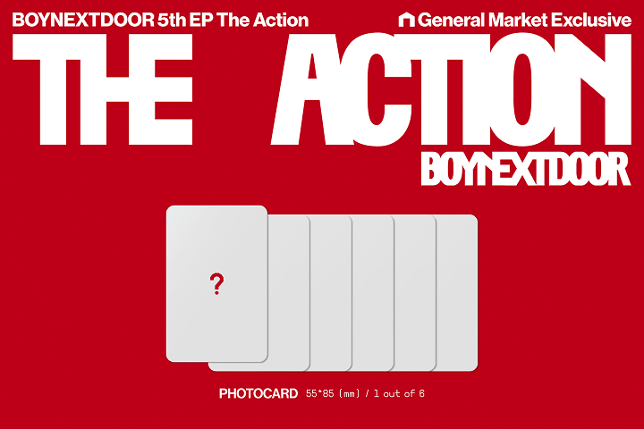 BOYNEXTDOOR 5th EP [The Action] (Loading ver.) (Weverse Exclusive) 2 detail