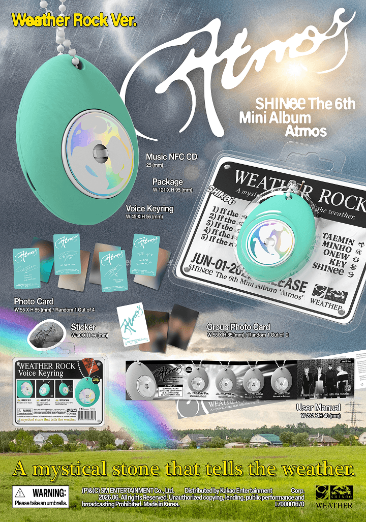 The 6th Mini Album [Atmos] (Weather Rock Ver.) (Option) 0 detail