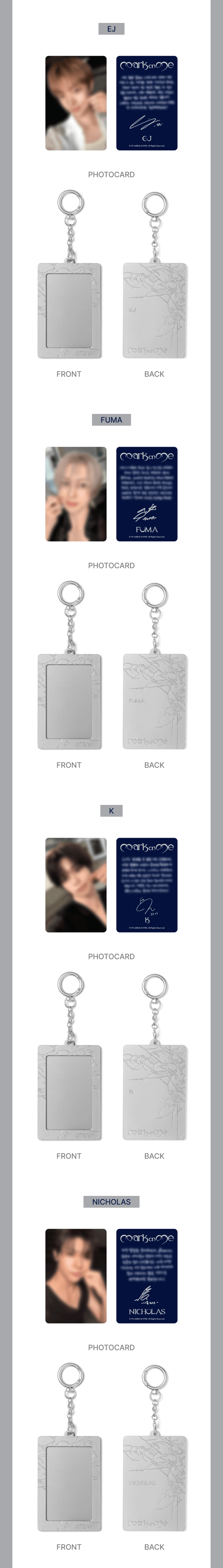PHOTO CARD HOLDER 2 detail