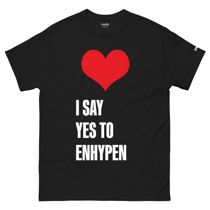 [ENHYPEN] I SAY YES S/S Tee (Black)