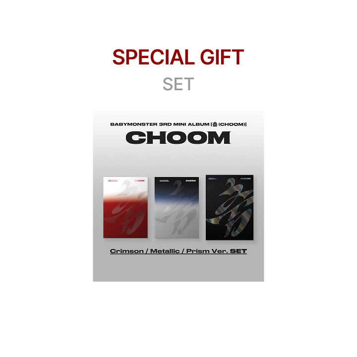 BABYMONSTER | [SPECIAL GIFT] 3rd MINI ALBUM [춤 (CHOOM)] (SET)