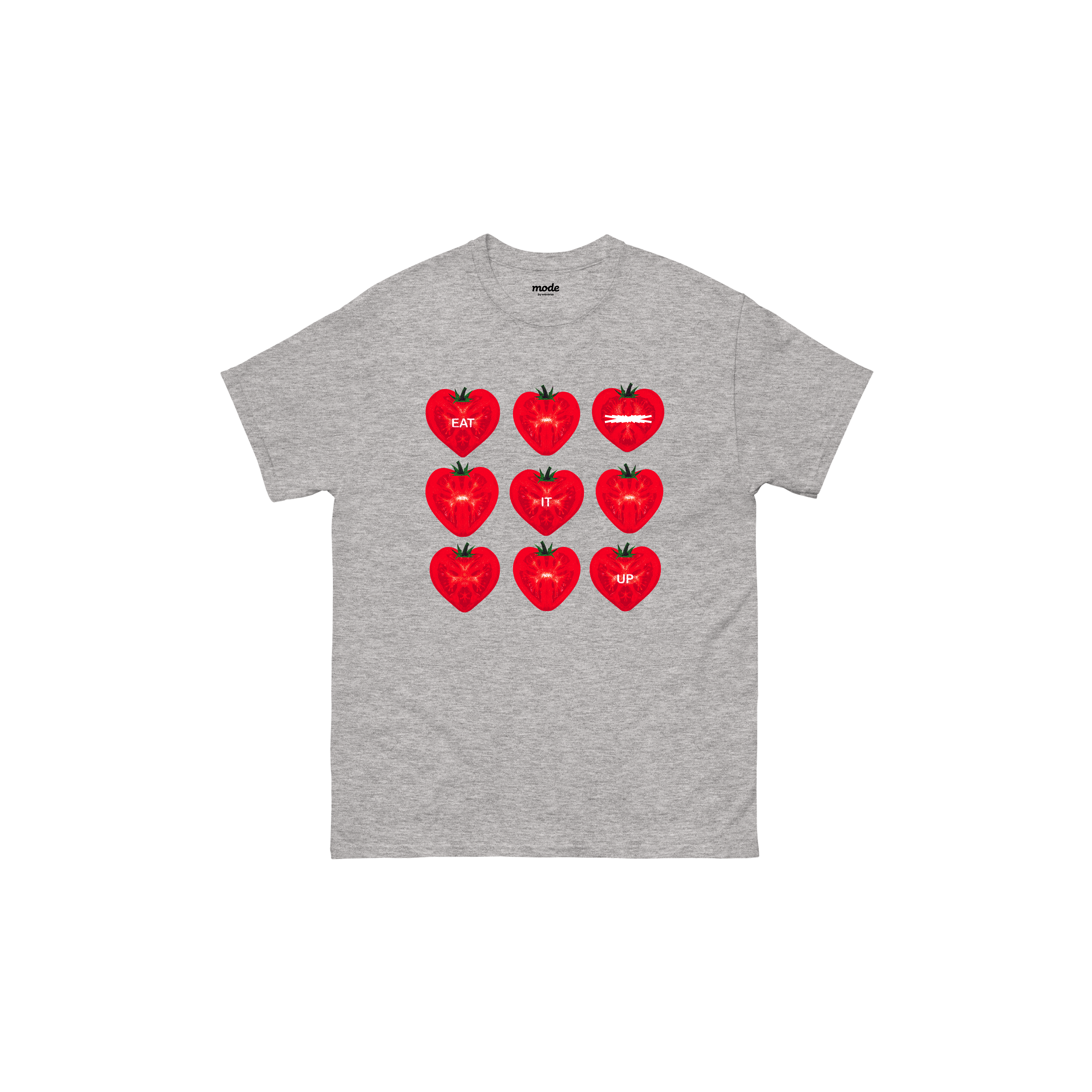 LE SSERAFIM | LE SSERAFIM Tomato Hearts S/S Tee (Sport Grey)