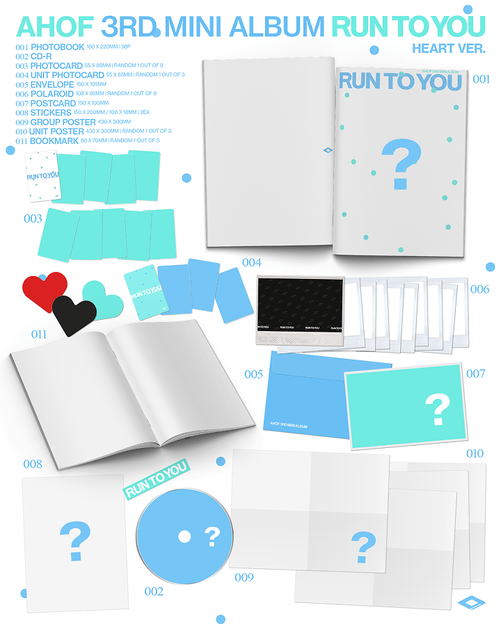 3rd Mini Album [RUN TO YOU] (PHOTOBOOK Ver.) (Random) 0 detail