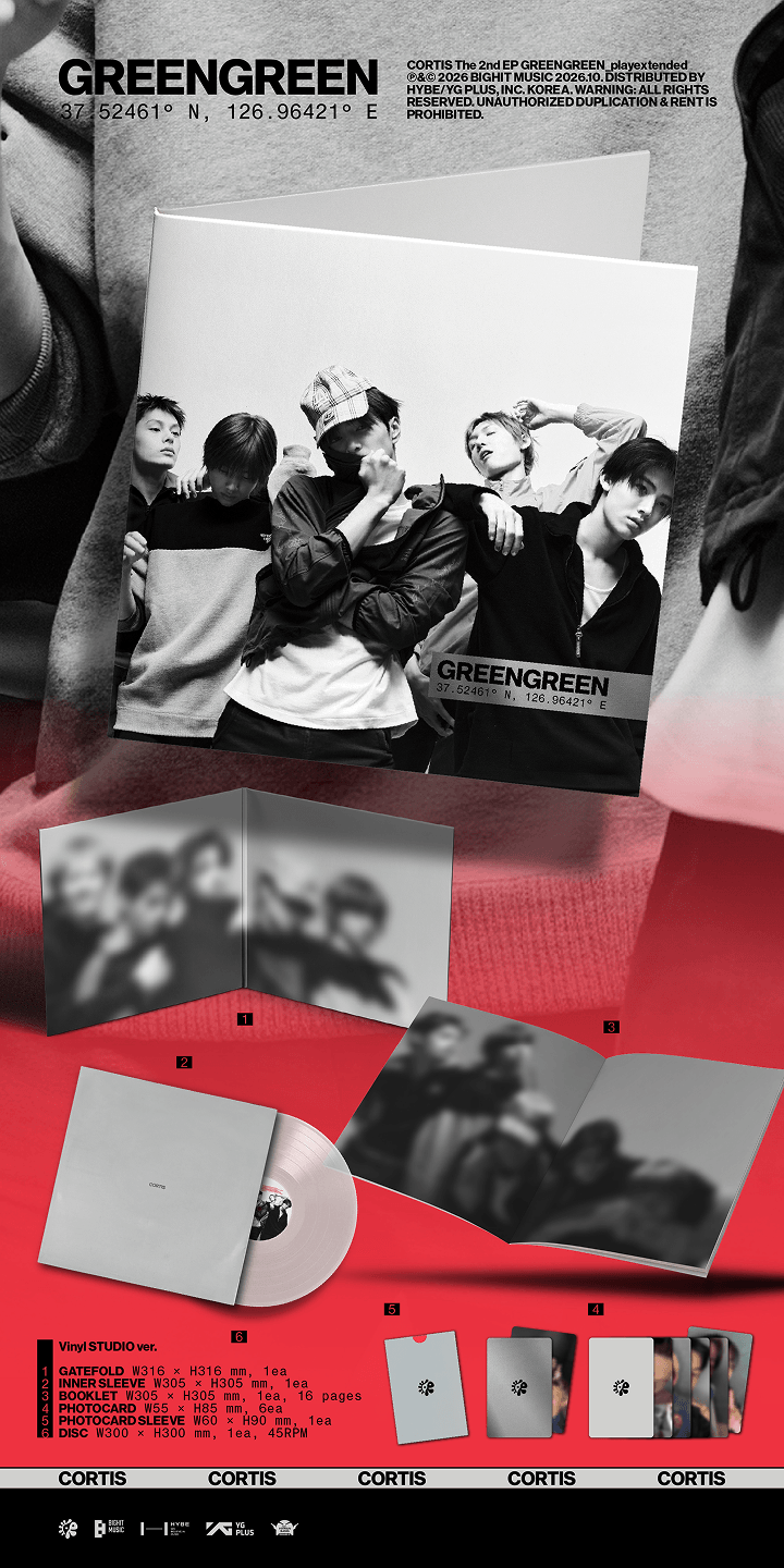 The 2nd EP [GREENGREEN_playextended] (Vinyl ver.) 1 detail