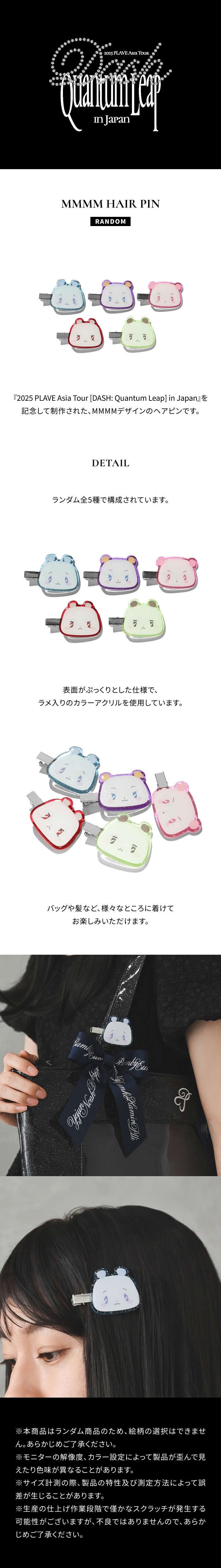 [[DASH: Quantum Leap] in Japan]MMMM HAIR PIN 0 detail