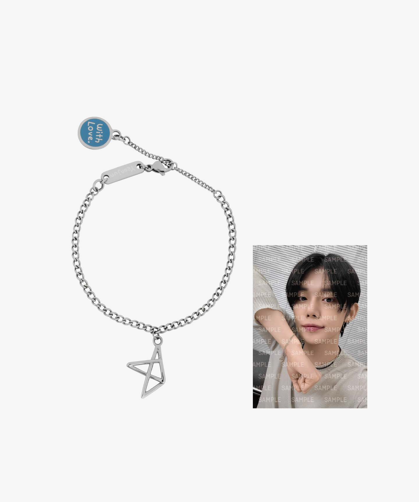 [YEONJUN] BRACELET (silver)