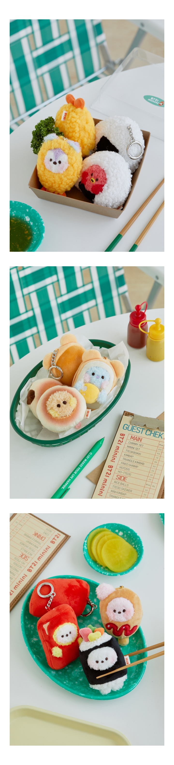 minini PLUSH KEYRING BUNSIK 7 detail